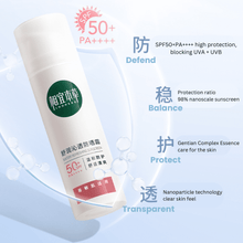 Load image into Gallery viewer, Inoherb Gentiana Watery Refreshing Sunscreen | hebeloft