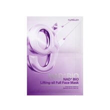 Load image into Gallery viewer, Numbuzin No. 9 NAD Bio Lifting-sil Full Face Pack Sheet | hebeloft