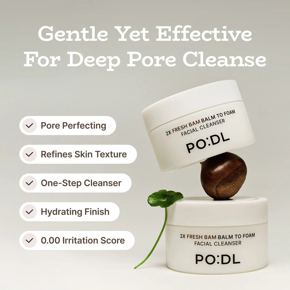 PO:DL 2X Fresh Bam Balm To Foam 130ml | hebeloft