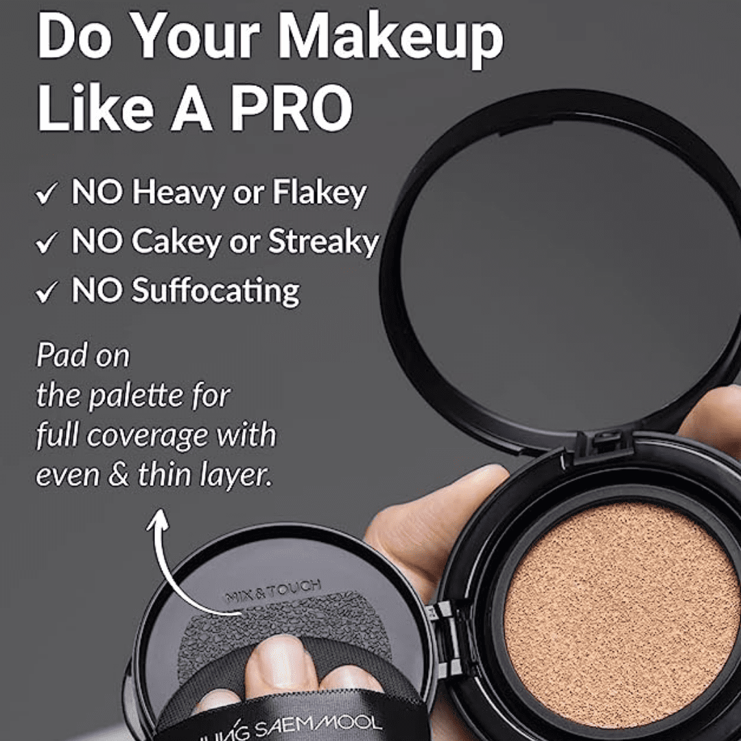 JUNGSAEMMOOL Essential Skin Nuder Cushion [Refill Included] SPF 50+/PA+++ | hebeloft