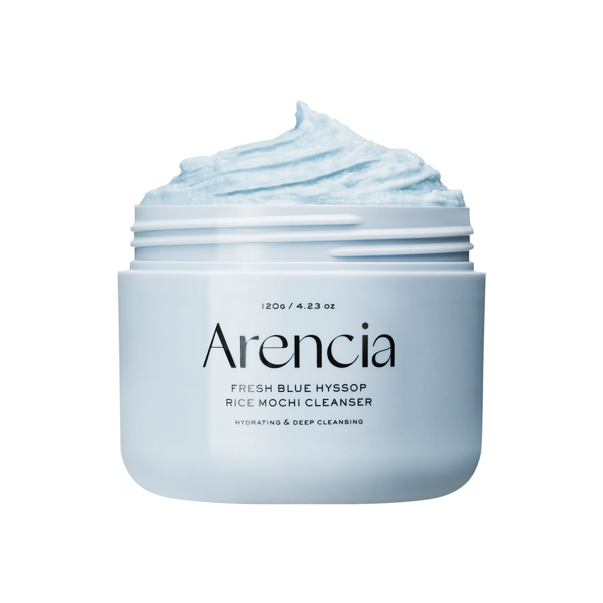 Arencia Fresh Blue Hyssop Mochi Cleanser 120g