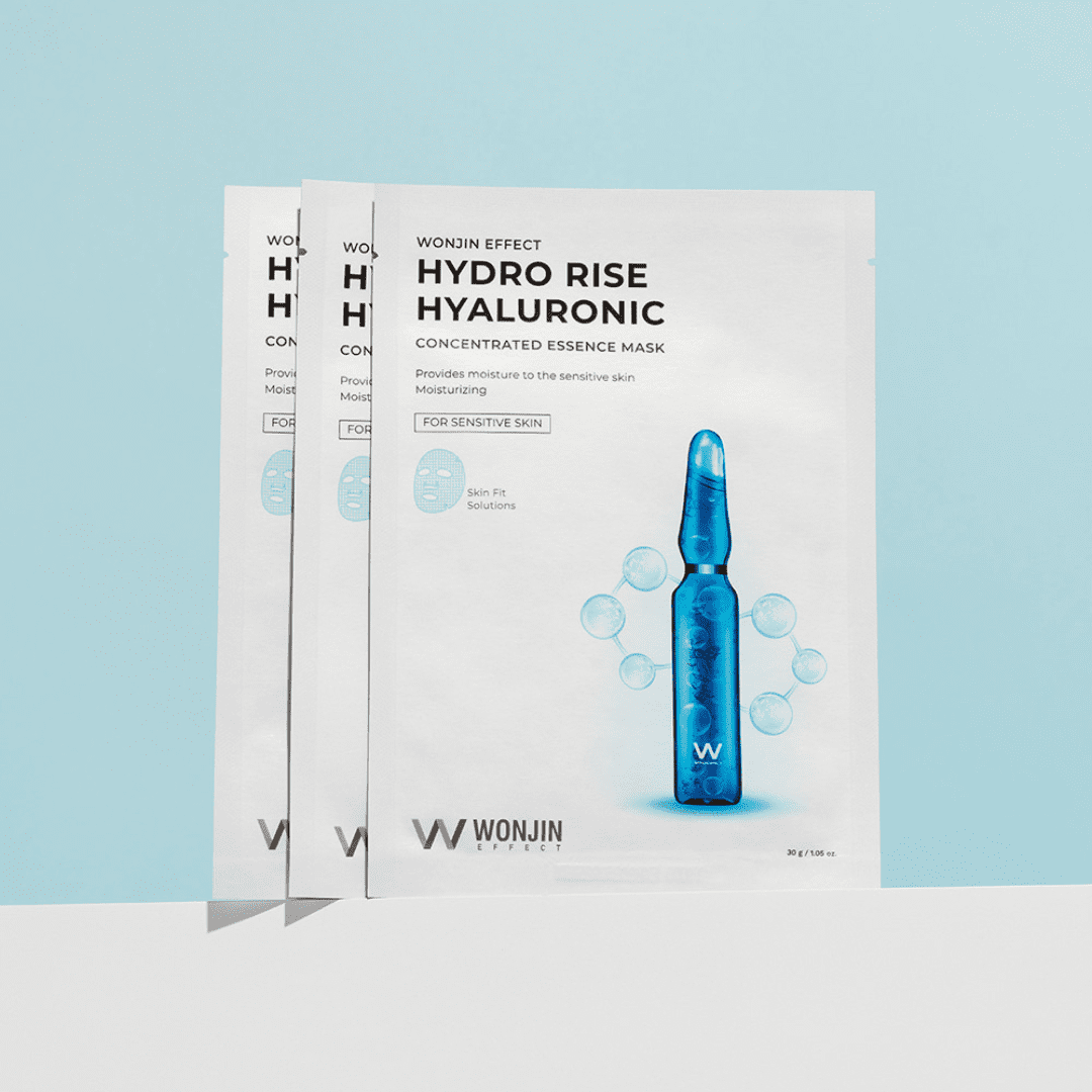 WONJIN Effect Hydro Rise Hyaluronic Concentrated Essence Mask | hebeloft