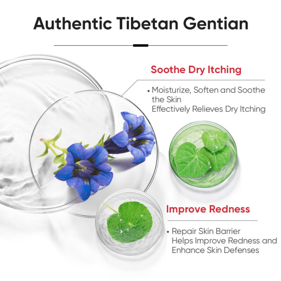 Inoherb Gentiana Soothing Moisturizing Lotion | hebeloft