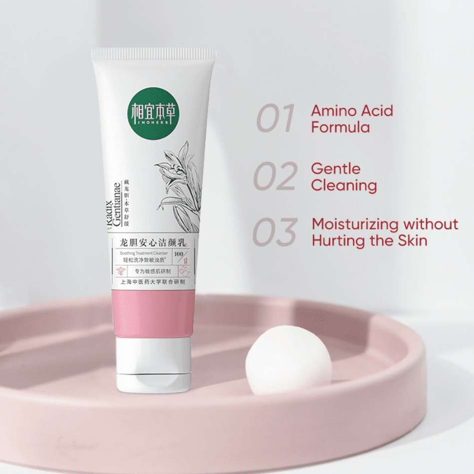 Inoherb Relieving Cleansing Foam | hebeloft