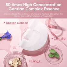 Load image into Gallery viewer, Inoherb Gentiana Repairing Freeze-dried Essence Mask | hebeloft
