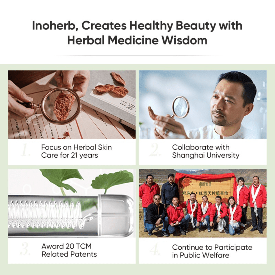 Inoherb Centella Asiatica Repairing & Revitalizing Freeze-Dried Mask | hebeloft