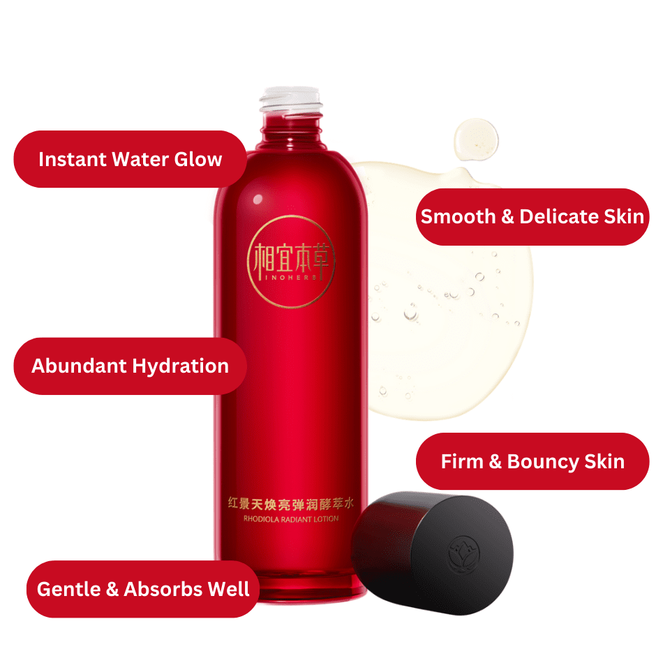 Inoherb Rhodiola Radiant Lotion | hebeloft