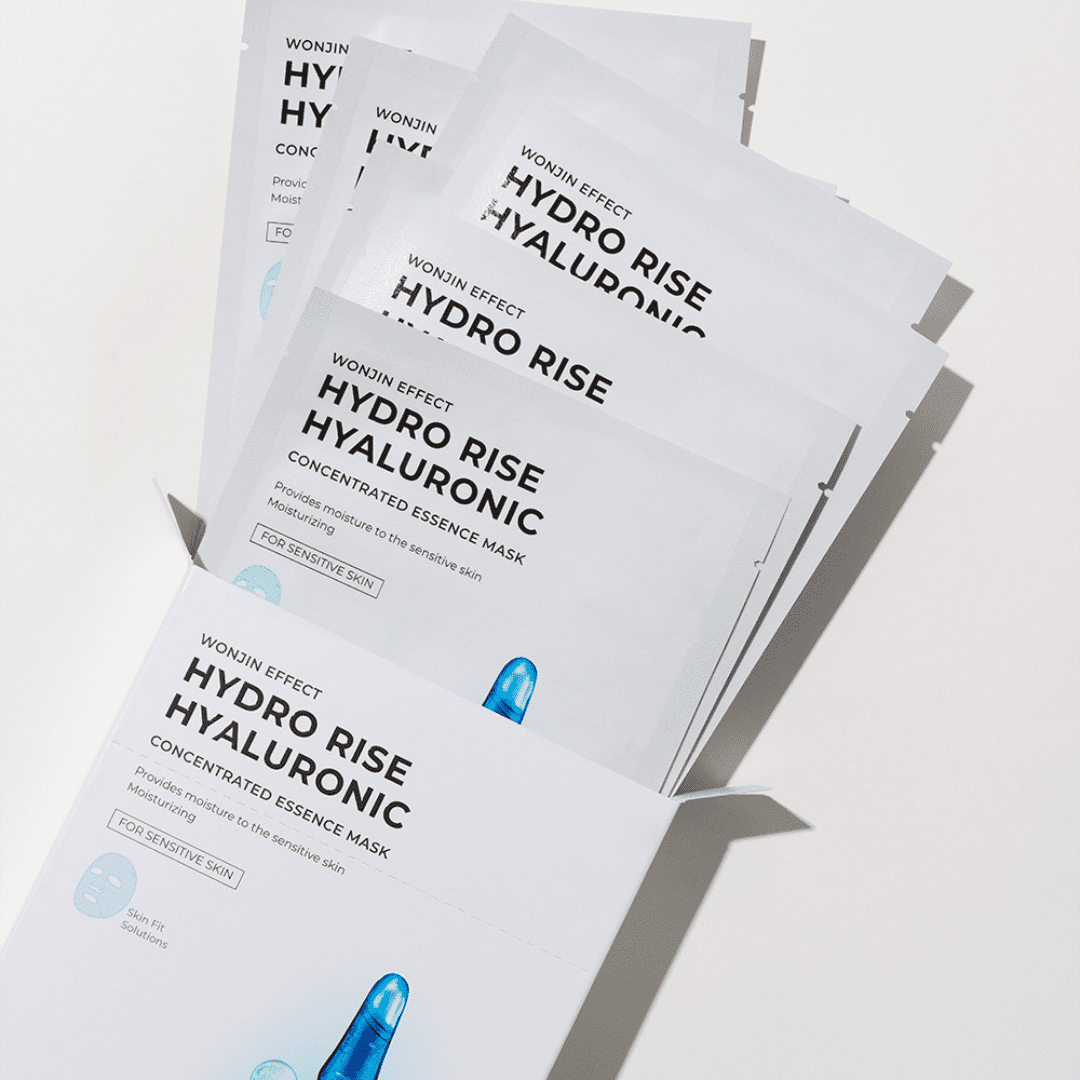 WONJIN Effect Hydro Rise Hyaluronic Concentrated Essence Mask | hebeloft