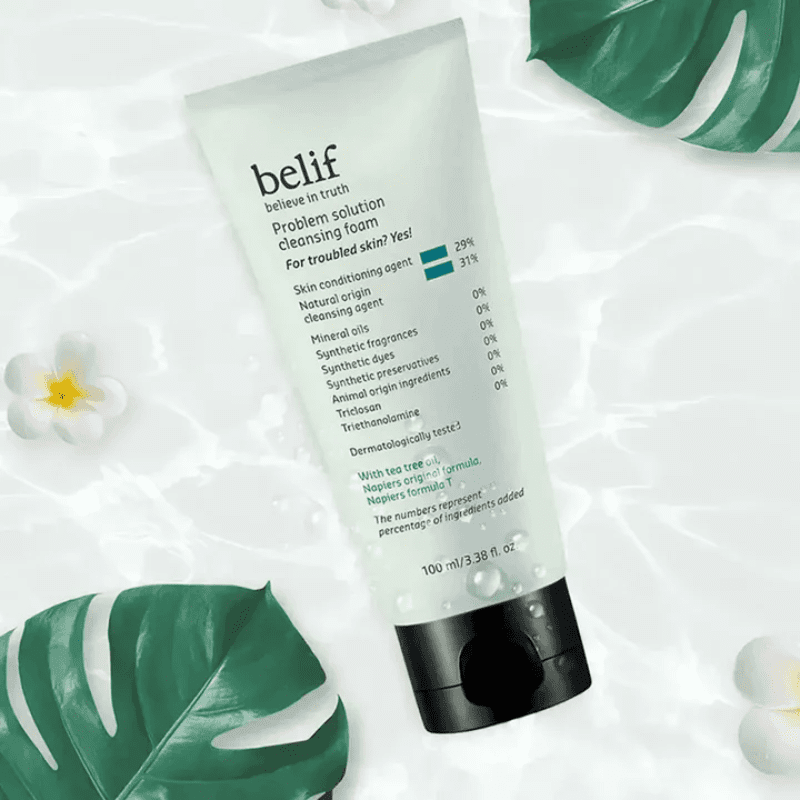 Belif Problem Solution Vegan Foam Cleanser 100ml | hebeloft