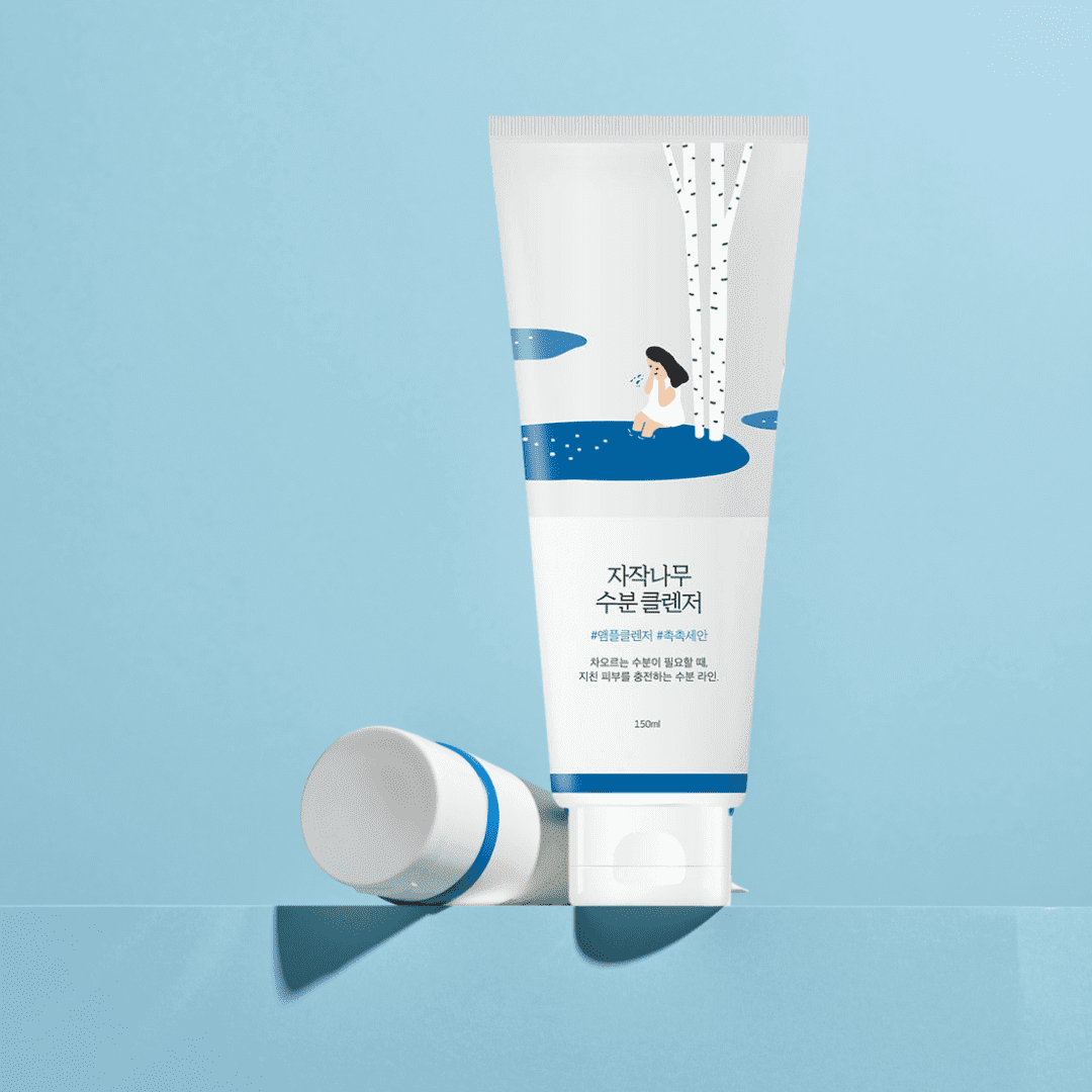 ROUND LAB Birch Juice Moisturizing Cleanser | hebeloft