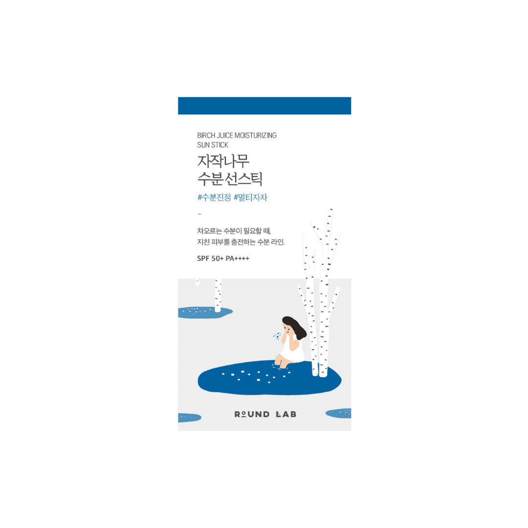 ROUND LAB Birch Juice Moisturizing Sun Stick | hebeloft