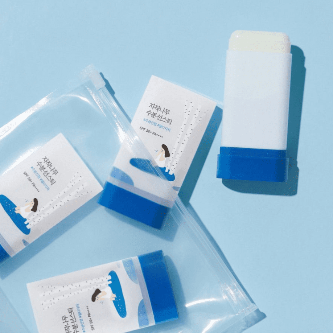 ROUND LAB Birch Juice Moisturizing Sun Stick | hebeloft