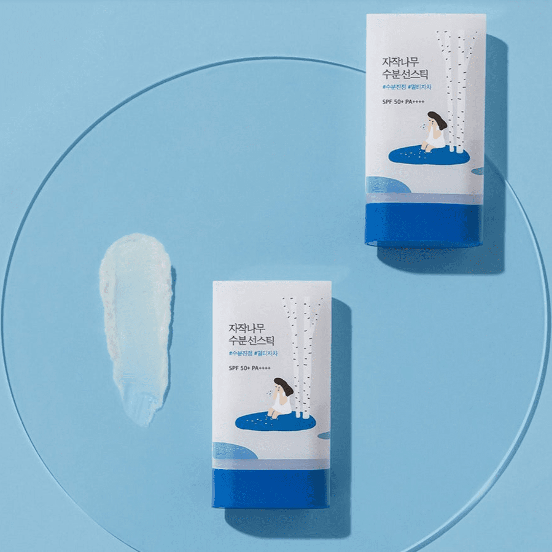 ROUND LAB Birch Juice Moisturizing Sun Stick | hebeloft