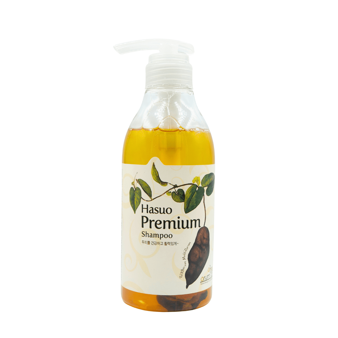 Arum Hasuo Premium Shampoo And Herb Conditioner Set | hebeloft