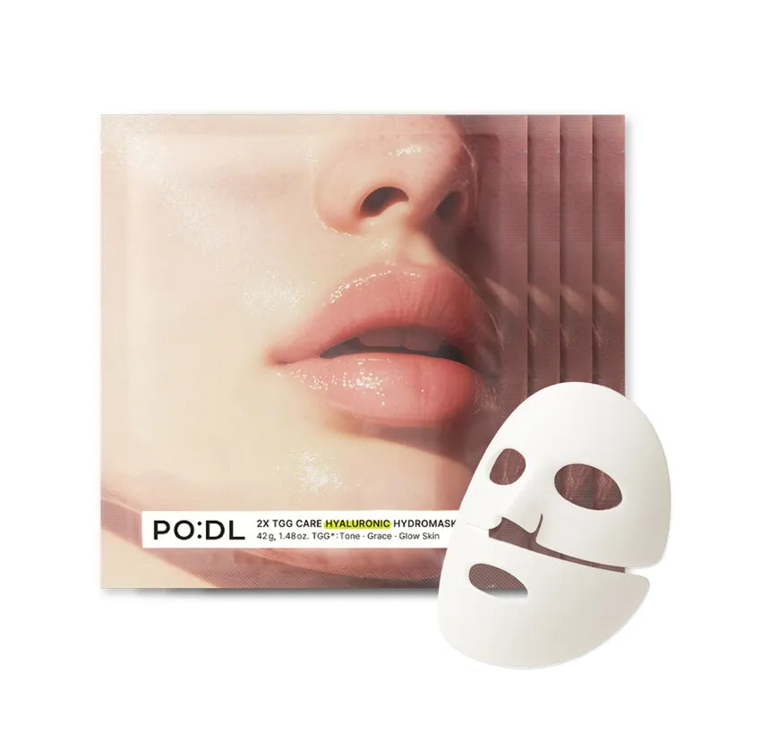 PO:DL 2X TGG Care Hyaluronic Hydromask 42g (4pcs) | hebeloft