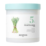 SKINFOOD Lemongrass Niacinamide 5 toner pads jar for brightening