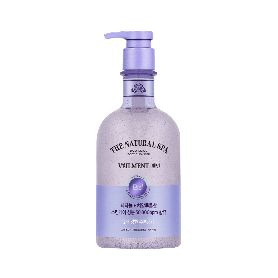 On The Body Veilment Natural Spa Jasmine Scrub Body Cleanser | hebeloft