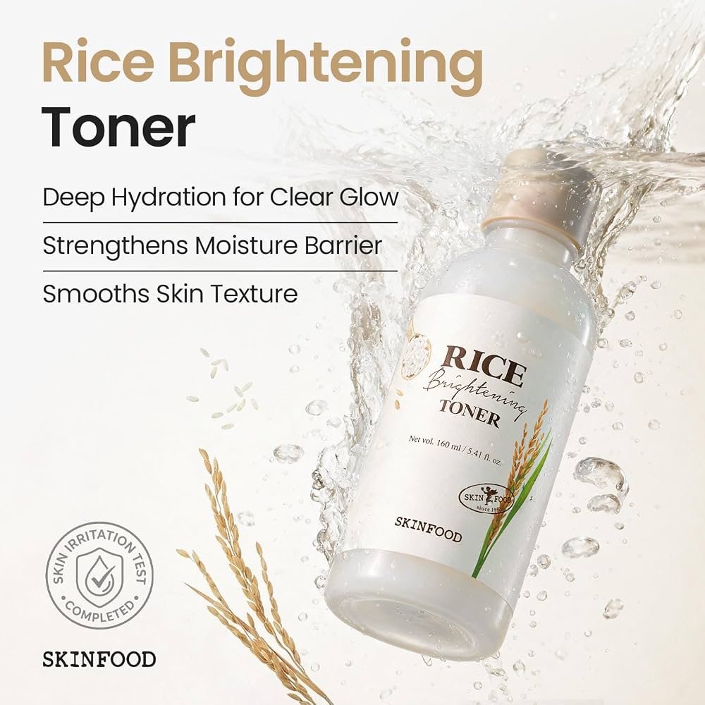 SKINFOOD Rice Brightening Toner 160ml