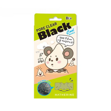 Load image into Gallery viewer, Hatherine Pore Clear Black Nose Strip 16 Sheets
