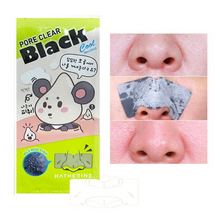 Load image into Gallery viewer, Hatherine Pore Clear Black Nose Strip 16 Sheets
