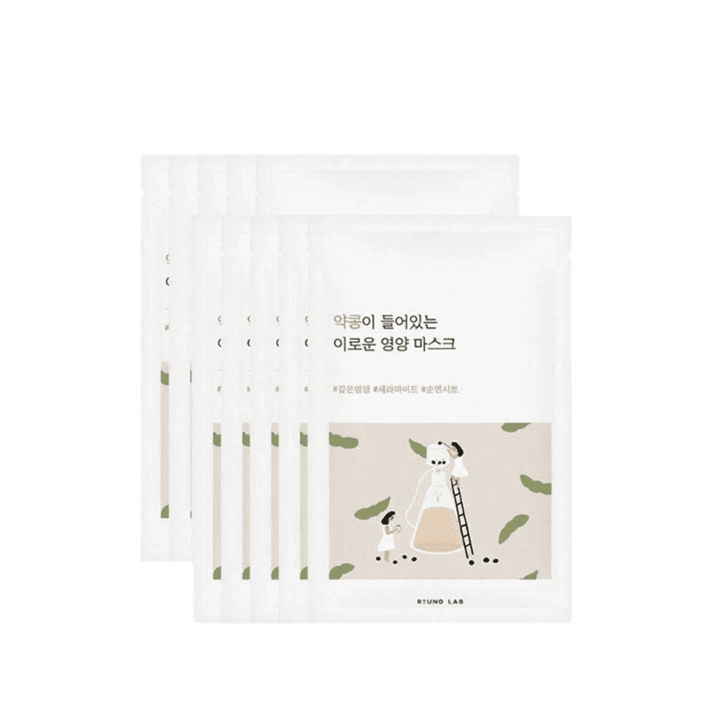 ROUND LAB Soybean Mask Sheet 10pcs x 27ml | hebeloft