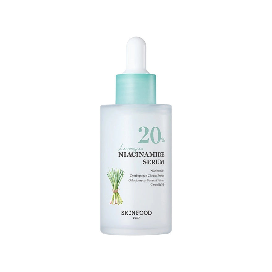 SKINFOOD Lemongrass Niacinamide 20 Serum 50ml bottle for dark spots and pores