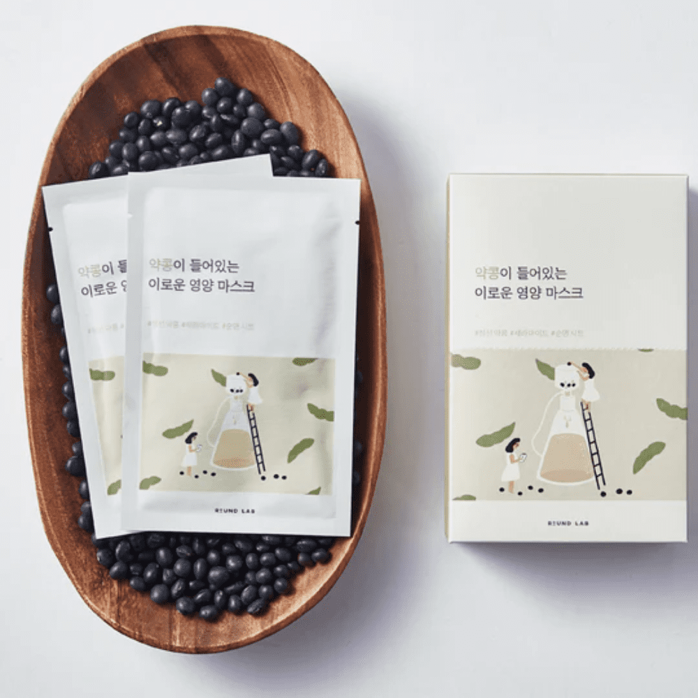 ROUND LAB Soybean Mask Sheet 10pcs x 27ml | hebeloft