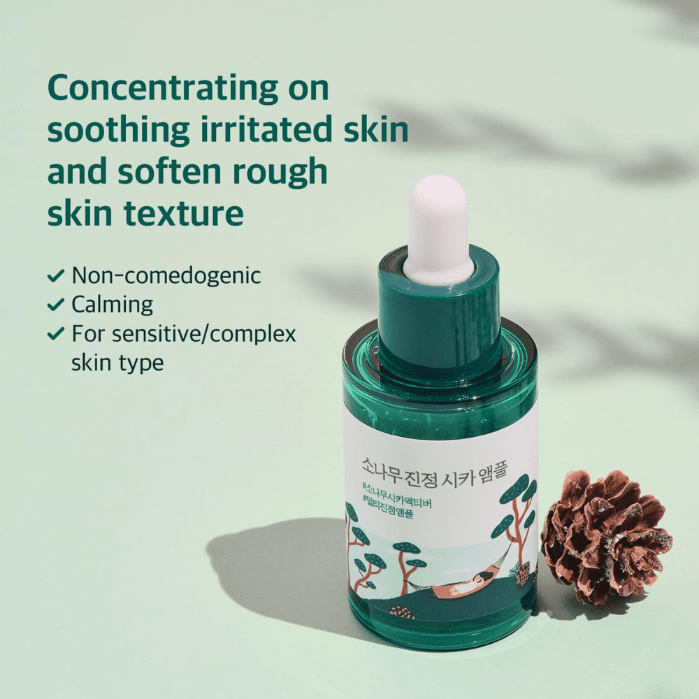 ROUND LAB Pine Calming Cica Ampoule 30ml | hebeloft