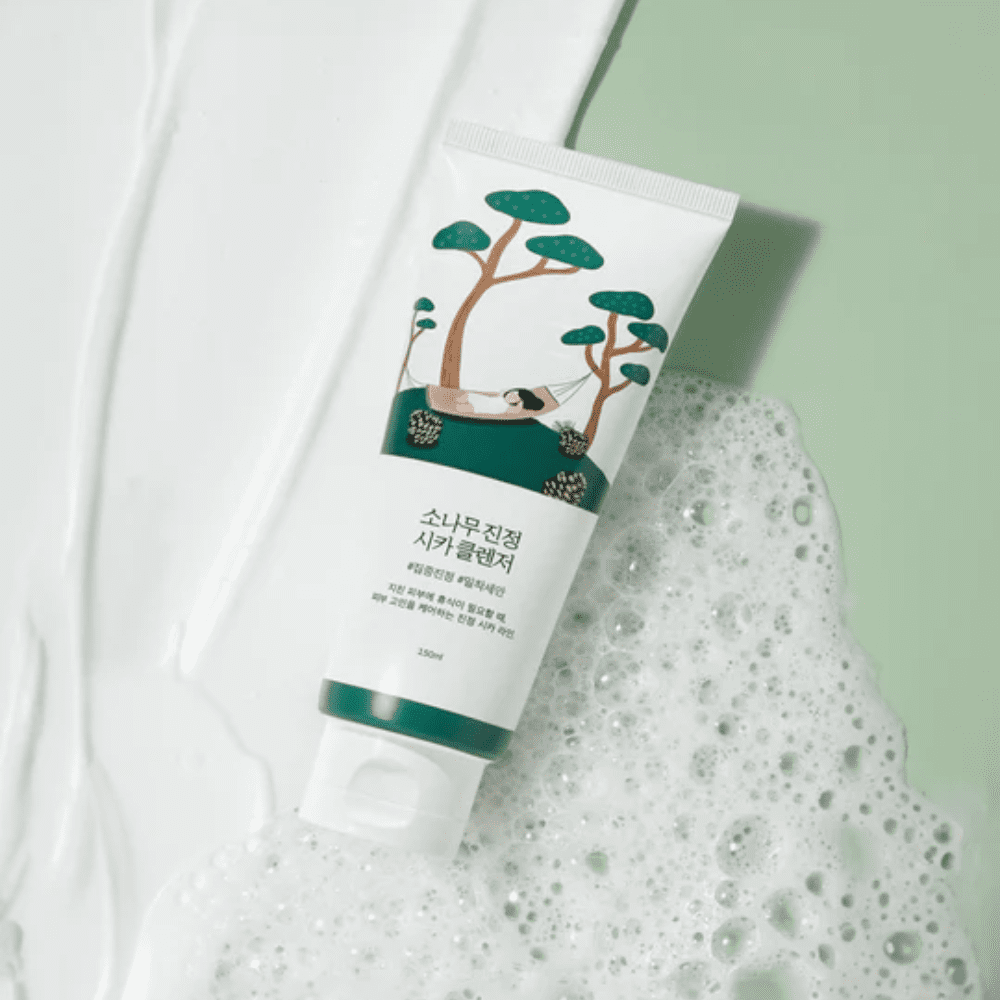 ROUND LAB Pine Calming Cica Cleanser 150ml | hebeloft