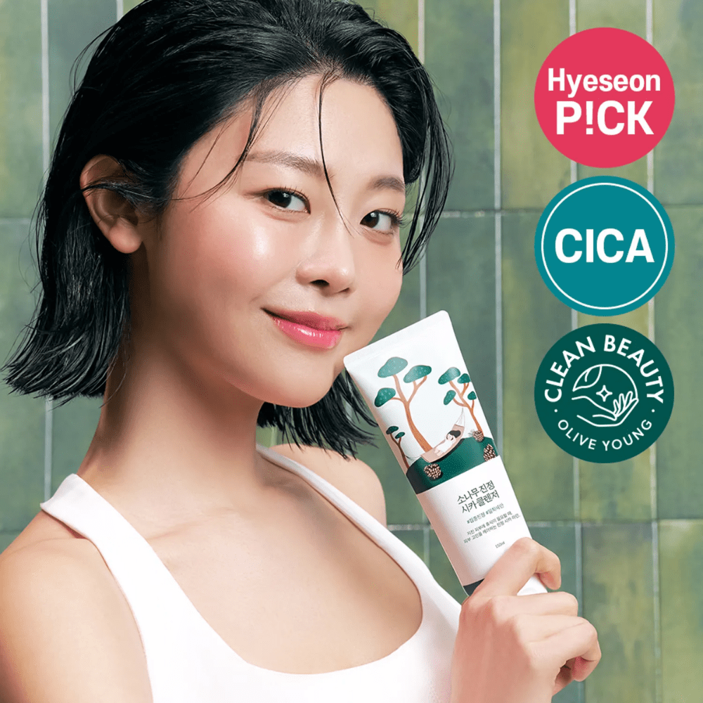 ROUND LAB Pine Calming Cica Cleanser 150ml | hebeloft