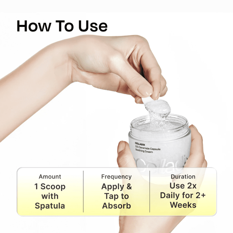 Celladix 131 Ceramide Capsule Soothing Cream 95ml | hebeloft