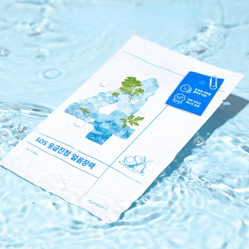 Numbuzin No.4 Icy Soothing Sheet Mask (5EA) | hebeloft