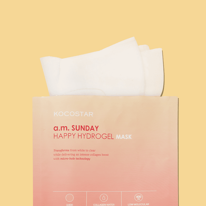 Kocostar a.m. Sunday Happy Hydrogel Mask | hebeloft