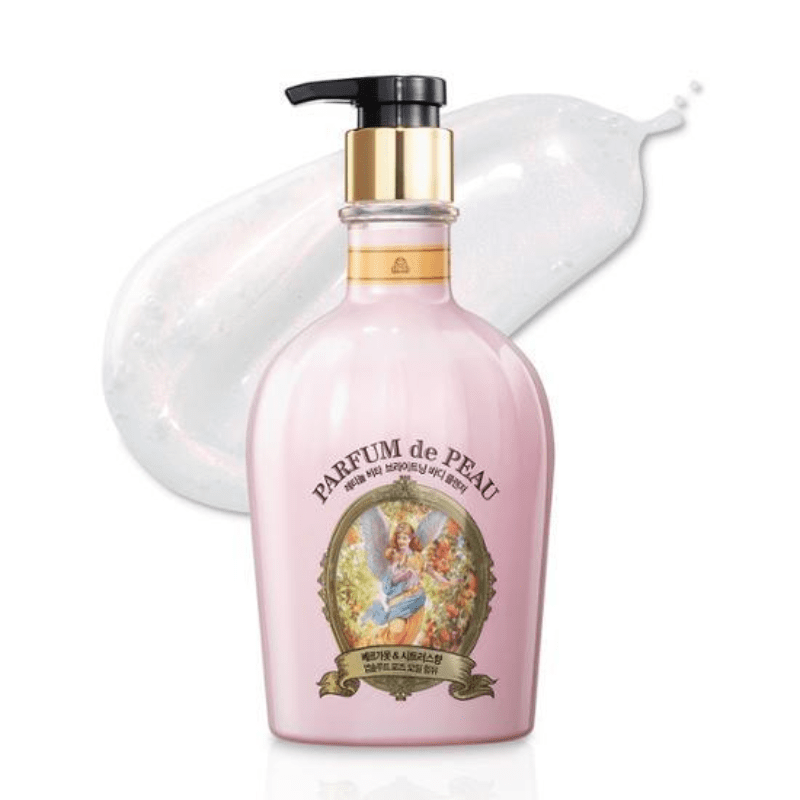 On The Body Veilment Parfum De Peau Bergamot & Citrus Perfume Body Cleanser 600ml | hebeloft