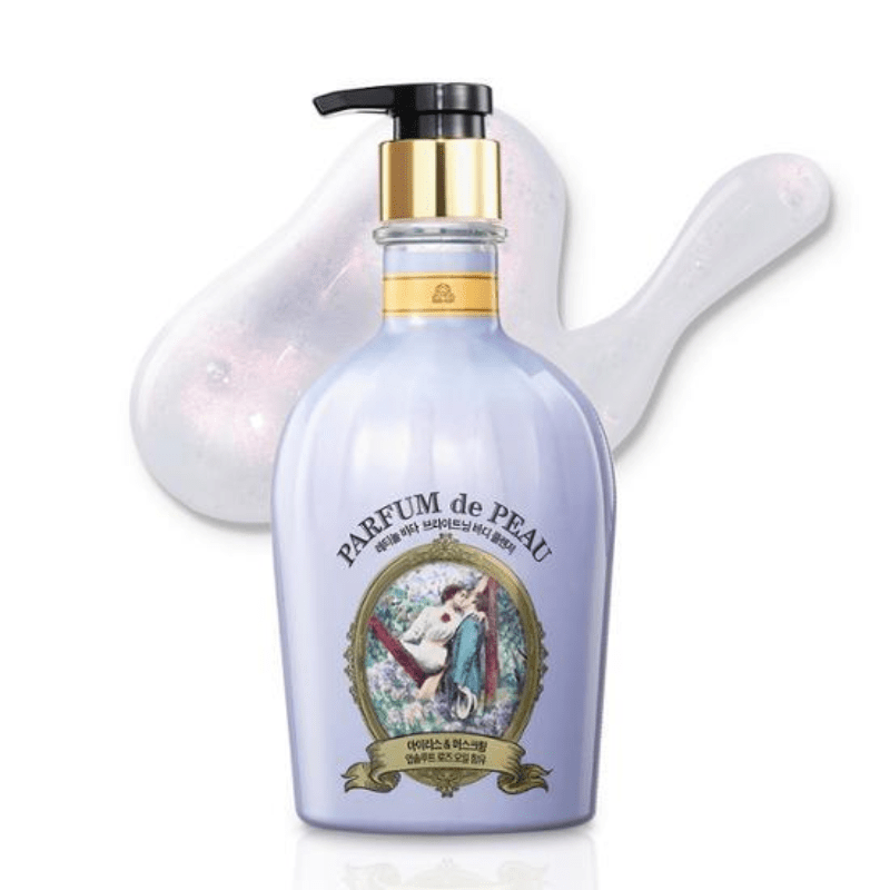 On The Body Veilment Parfum De Peau Iris & Musk Body Cleanser 600ml | hebeloft