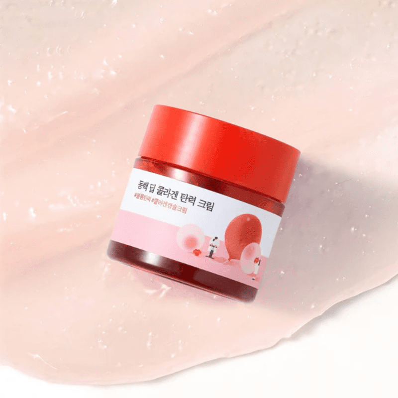ROUND LAB Camellia Deep Collagen Firming Moisturizer 50ml | hebeloft