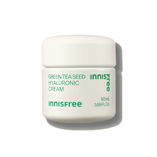 Load image into Gallery viewer, Innisfree Green Tea Seed Hyaluronic Cream 50ml | hebeloft
