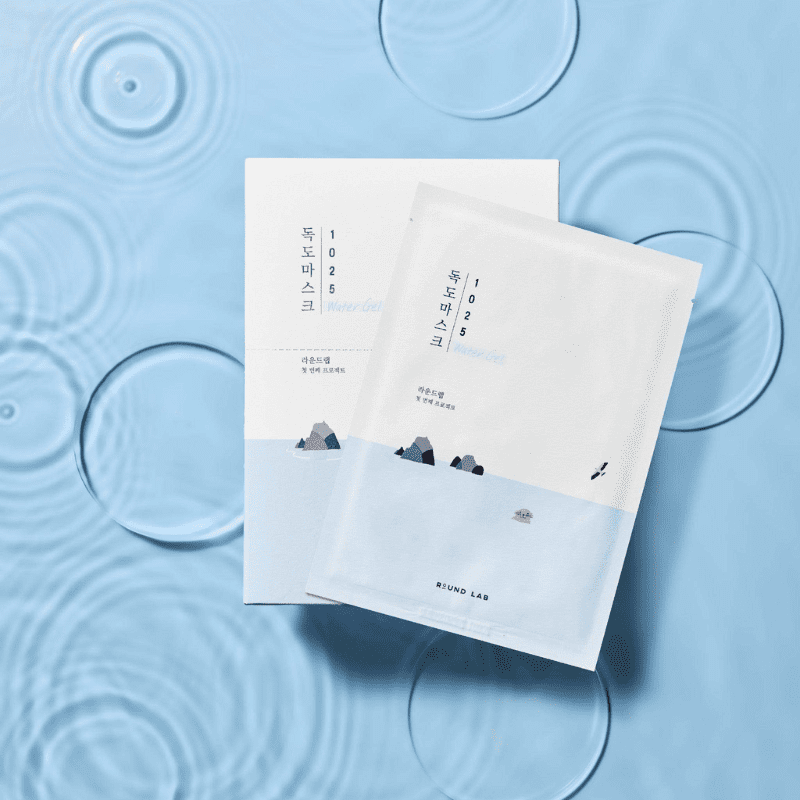 ROUND LAB 1025 Dokdo Water Gel Mask Sheet | hebeloft
