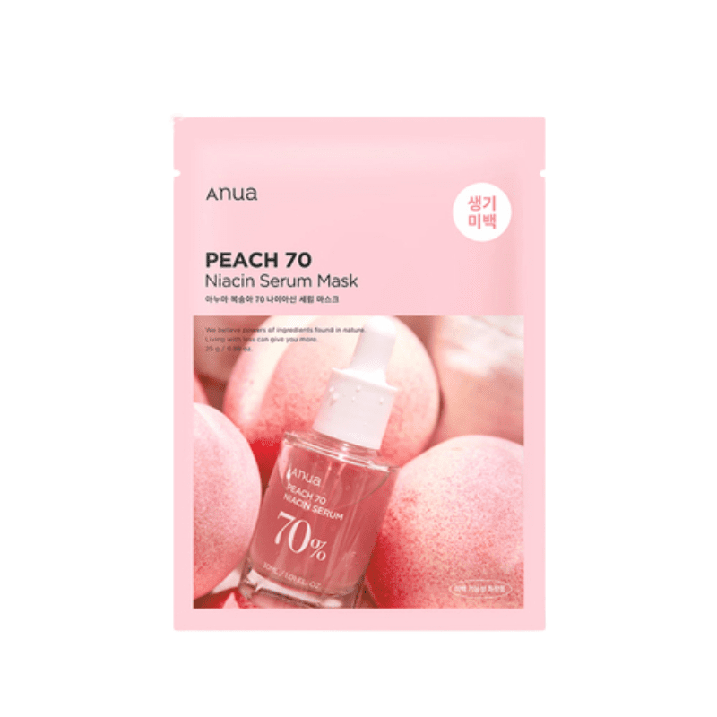 Anua Peach Niacin Serum Mask 25g | hebeloft