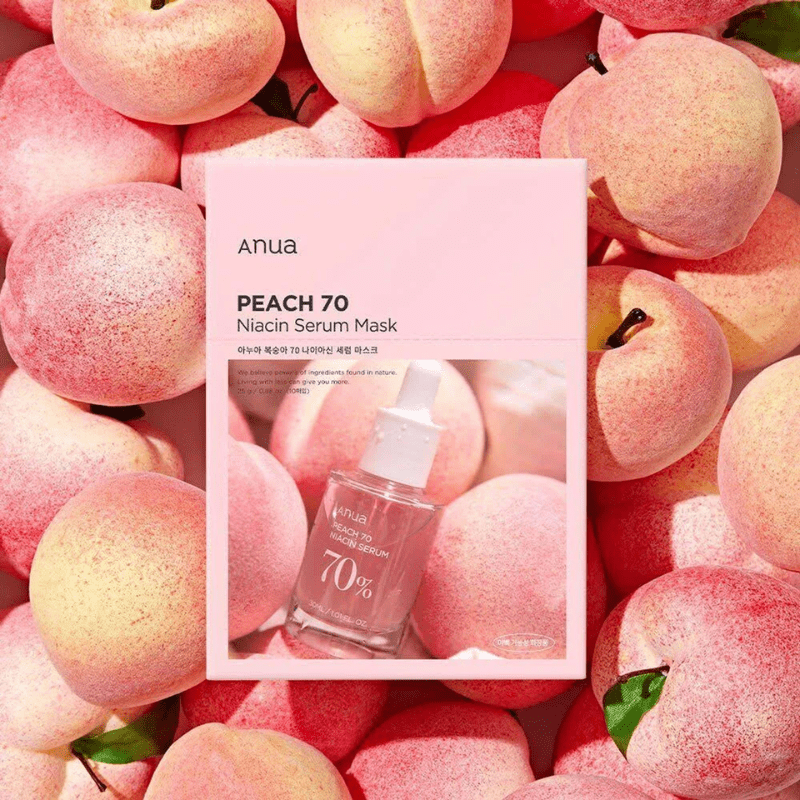 Anua Peach Niacin Serum Mask 25g | hebeloft
