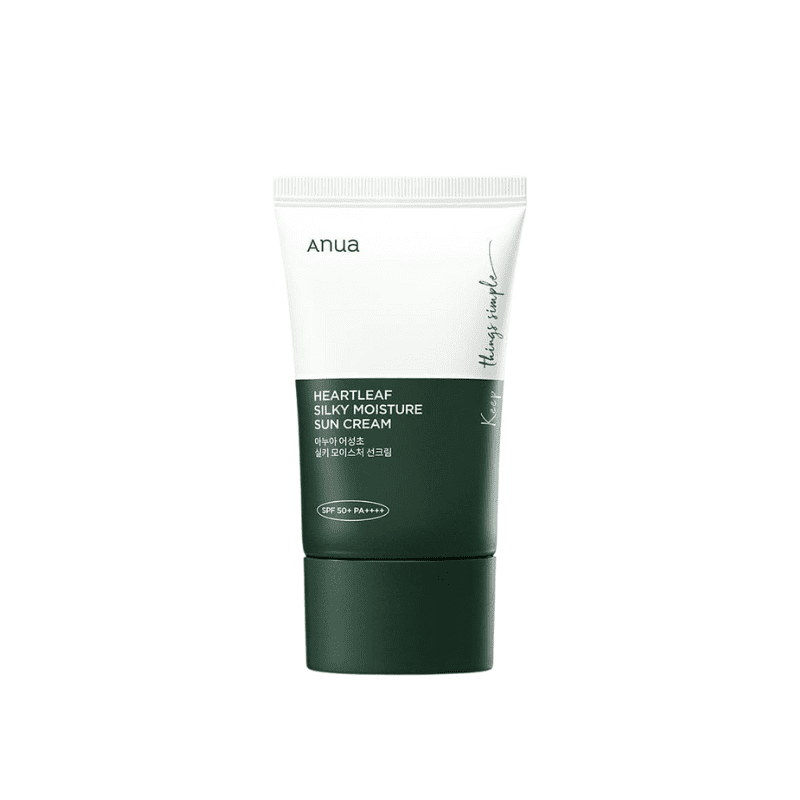 Anua Heartleaf Silky Sunscreen 50ml | hebeloft
