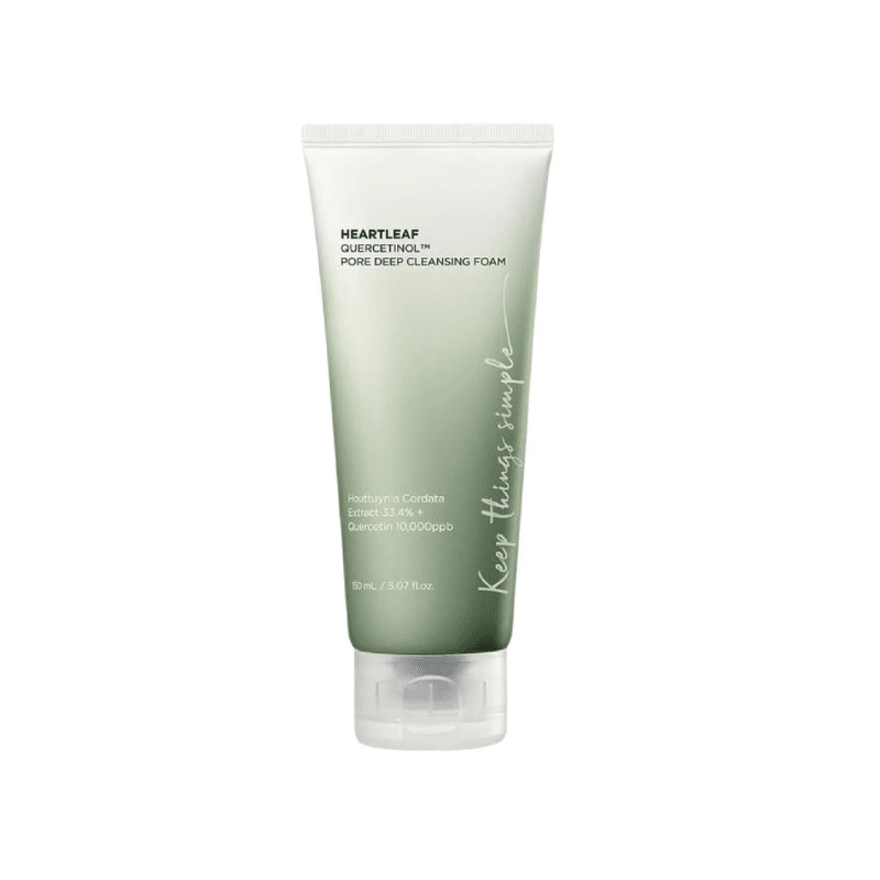 Anua Heartleaf Quercetinol Cleansing Foam 150ml | hebeloft