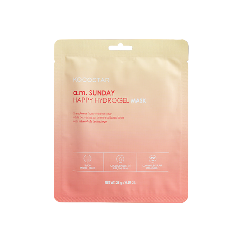 Kocostar a.m. Sunday Happy Hydrogel Mask | hebeloft