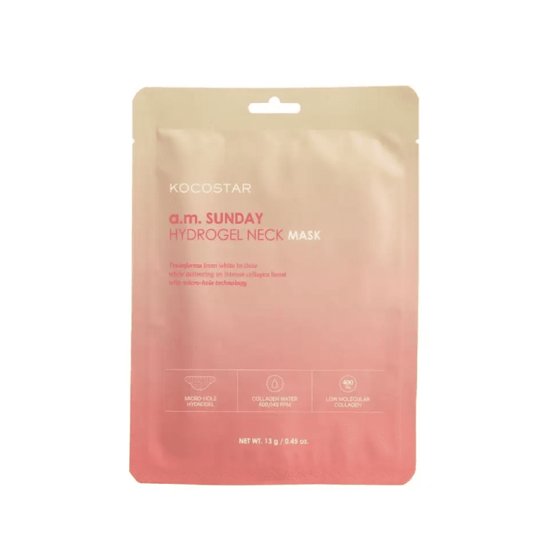 Kocostar a.m. Sunday Hydrogel Neck Mask | hebeloft