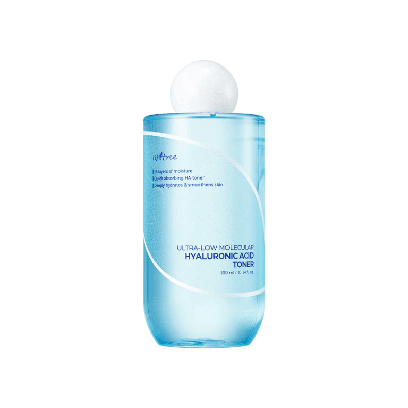 ISNTREE Ultra-Low Molecular Hyaluronic Acid Toner 300ml | hebeloft