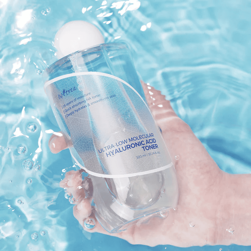 ISNTREE Ultra-Low Molecular Hyaluronic Acid Toner 300ml | hebeloft