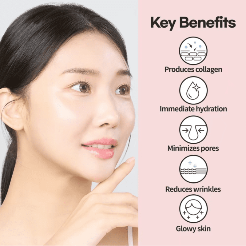 ROUND LAB Camellia Deep Collagen Firming Gel Mask | hebeloft