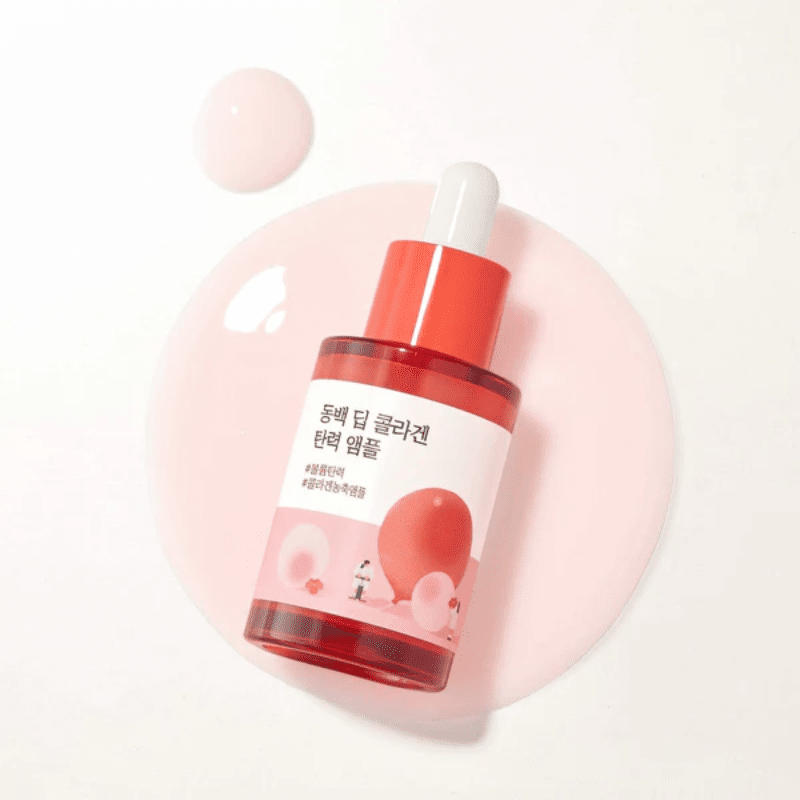 ROUND LAB Camellia Deep Collagen Firming Ampoule 30ML | hebeloft