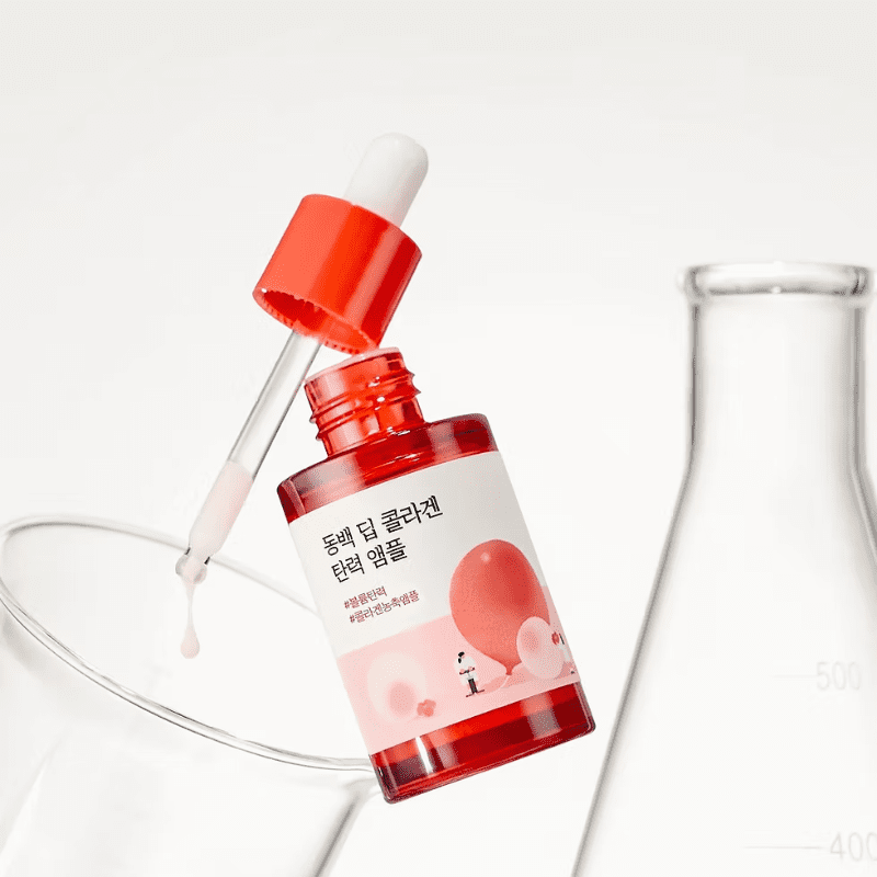 ROUND LAB Camellia Deep Collagen Firming Ampoule 30ML | hebeloft