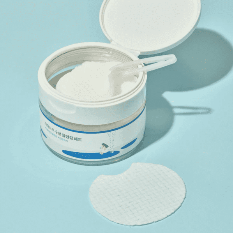 ROUND LAB Birch Juice Cleansing Pad | hebeloft